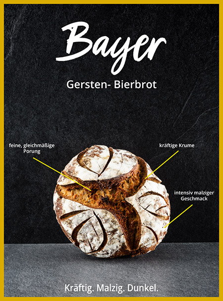 Der Bayer von Brotsucht. Ein Gestern/-Bierbrot. Perfekt zur deftigen Vesperplatte oder für pikaten Brotaufstriche.